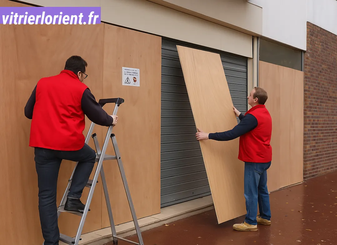 Mise en sécurité fermeture provisoire Lorient